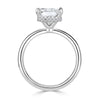 3.17ct Radiant Cut Diamond Engagement Ring