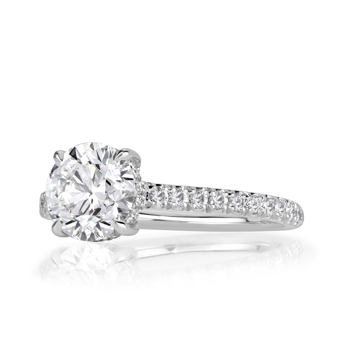 1.77ct Round Brilliant Cut Diamond Engagement Ring
