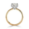4.21ct Oval Cut Diamond Engagement Ring