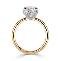 4.21ct Oval Cut Diamond Engagement Ring