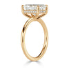 3.87ct Radiant Cut Diamond Engagement Ring