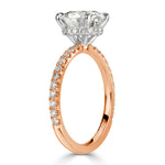 2.49ct Round Brilliant Cut Diamond Engagement Ring
