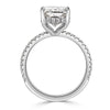 4.39ct Radiant Cut Diamond Engagement Ring