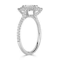 1.50ct Pear Shaped Diamond Engagement Ring