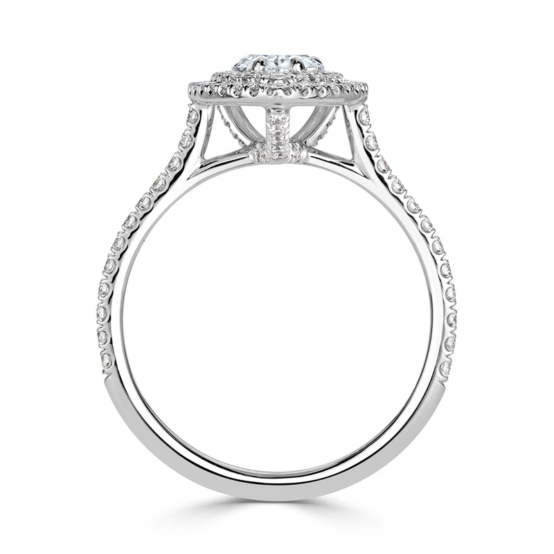 1.50ct Pear Shaped Diamond Engagement Ring