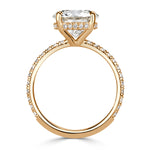 3.40ct Round Brilliant Cut Diamond Engagement Ring