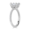 2.50ct Cushion Cut Diamond Engagement Ring
