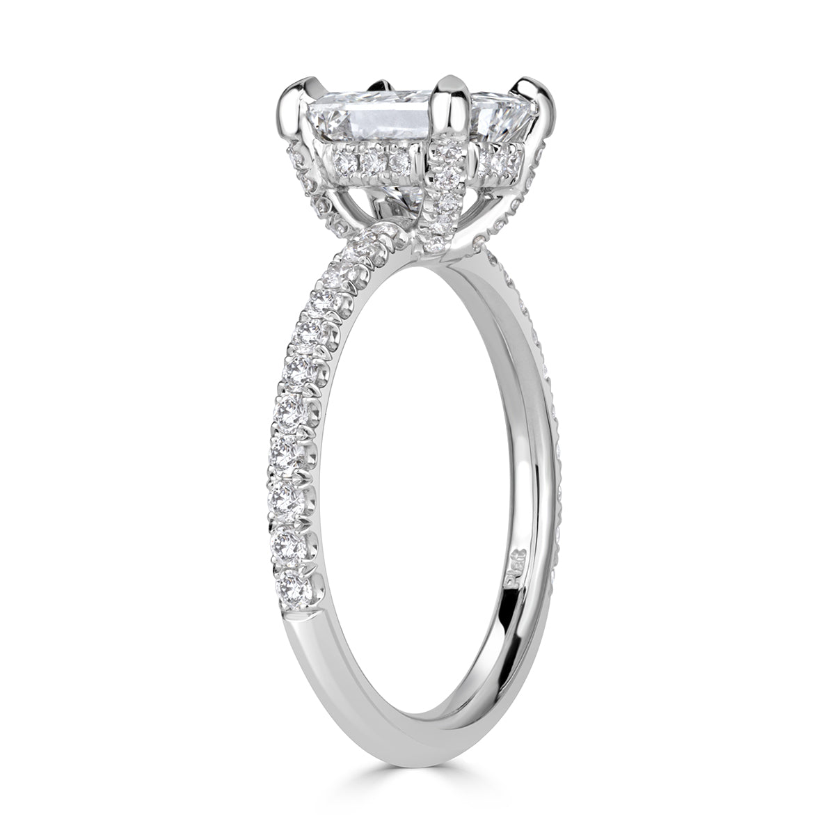 2.50ct Cushion Cut Diamond Engagement Ring