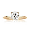 1.66ct Old Mine Cut Diamond Engagement Ring