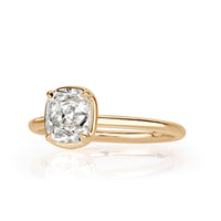 1.52ct Old Mine Cut Diamond Engagement Ring