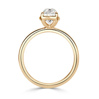 1.52ct Old Mine Cut Diamond Engagement Ring