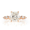 3.06ct Radiant Cut Diamond Engagement Ring