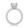 3.48ct Emerald Cut Diamond Engagement Ring