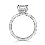 3.48ct Emerald Cut Diamond Engagement Ring