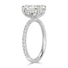 3.00ct Oval Cut Diamond Engagement Ring