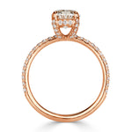 2.00ct Oval Cut Diamond Engagement Ring