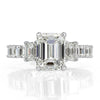 6.84ct Emerald Cut Diamond Engagement Ring
