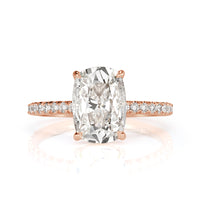 2.36ct Cushion Cut Diamond Engagement Ring