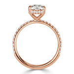 2.36ct Cushion Cut Diamond Engagement Ring