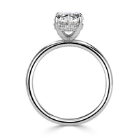 2.31ct Oval Cut Diamond Engagement Ring