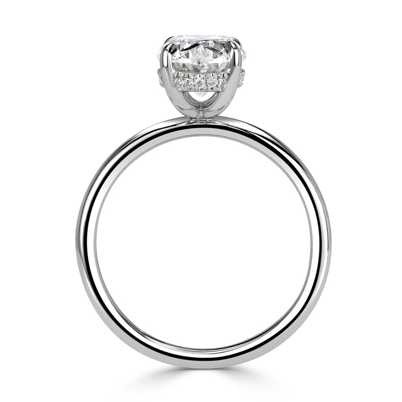 2.31ct Oval Cut Diamond Engagement Ring