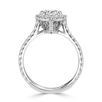 2.34ct Pear Shaped Diamond Engagement Ring