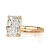 3.08ct Radiant Cut Diamond Engagement Ring