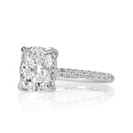 3.49ct Cushion Cut Diamond Engagement Ring