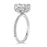 3.49ct Cushion Cut Diamond Engagement Ring