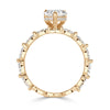 2.54ct Pear Shaped Diamond Engagement Ring