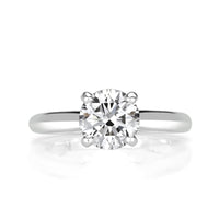 1.07ct Round Brilliant Cut Diamond Engagement Ring By Cartier
