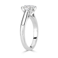 1.07ct Round Brilliant Cut Diamond Engagement Ring By Cartier