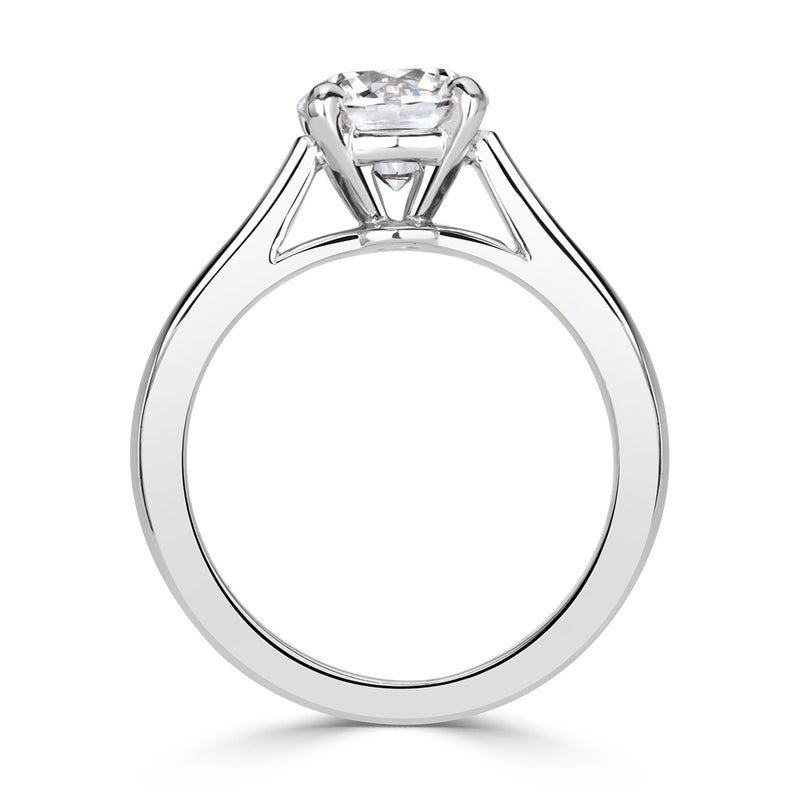 1.07ct Round Brilliant Cut Diamond Engagement Ring By Cartier