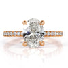 2.37ct Oval Cut Diamond Engagement Ring