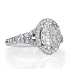 2.79ct Oval Cut Diamond Engagement Ring