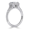 2.79ct Oval Cut Diamond Engagement Ring