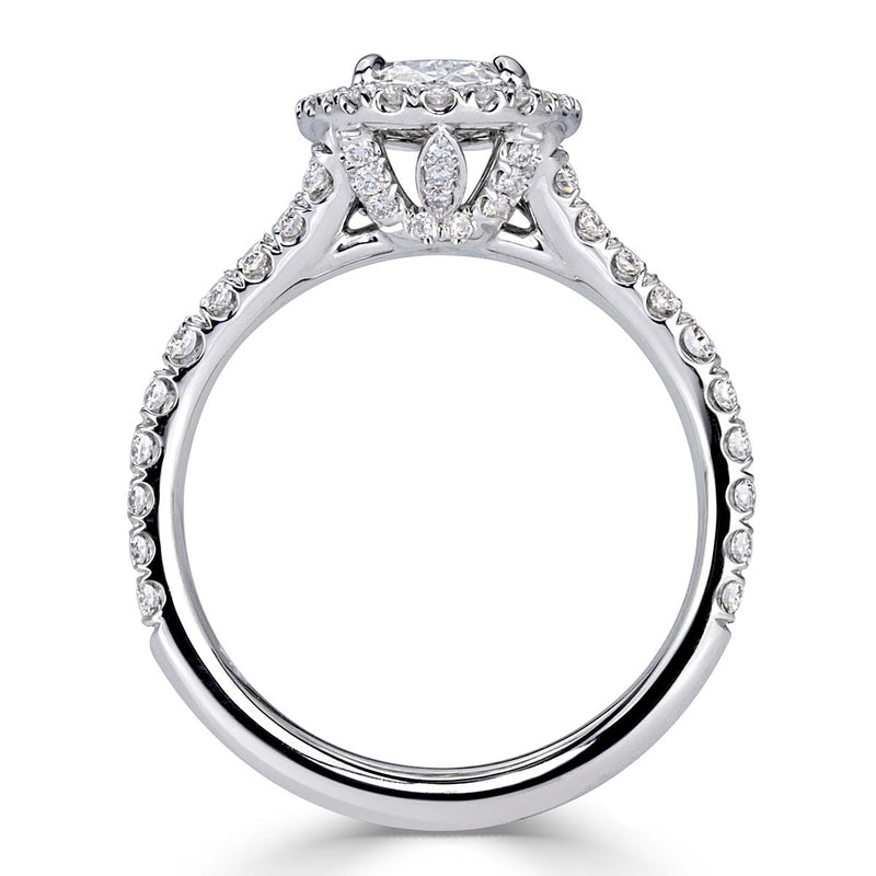 2.79ct Oval Cut Diamond Engagement Ring