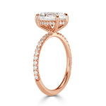 3.38ct Oval Cut Diamond Engagement Ring