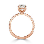 3.38ct Oval Cut Diamond Engagement Ring