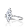 2.58ct Marquise Cut Diamond Engagement Ring