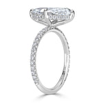 2.58ct Marquise Cut Diamond Engagement Ring