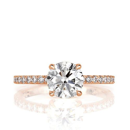 1.53ct Round Brilliant Cut Diamond Engagement Ring