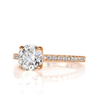 1.53ct Round Brilliant Cut Diamond Engagement Ring