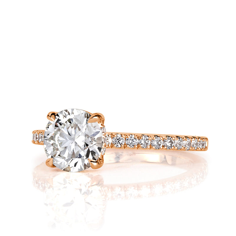 1.53ct Round Brilliant Cut Diamond Engagement Ring