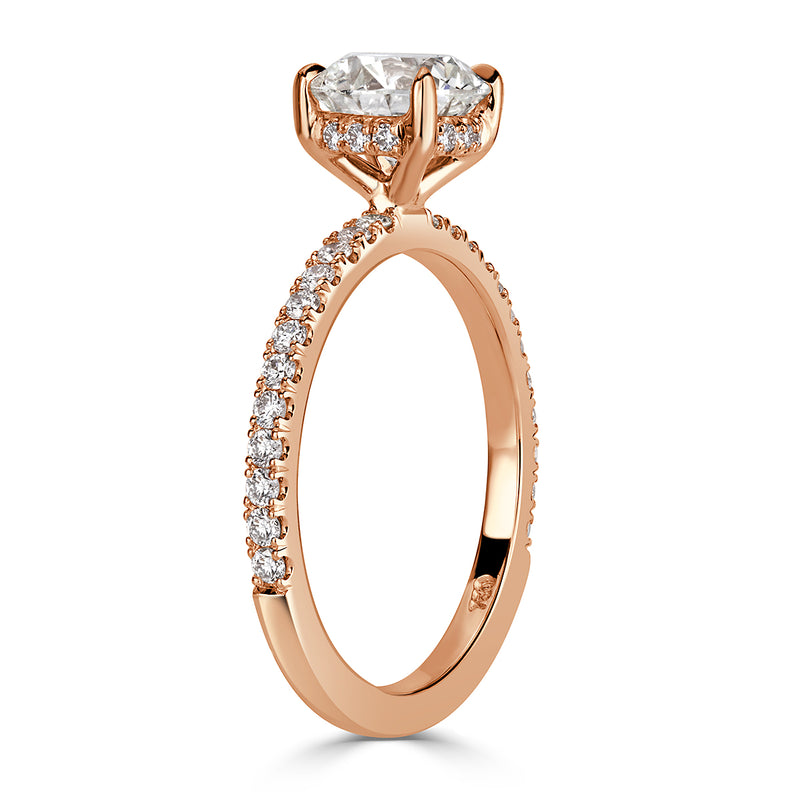 1.53ct Round Brilliant Cut Diamond Engagement Ring