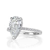 2.59ct Pear Shaped Diamond Engagement Ring