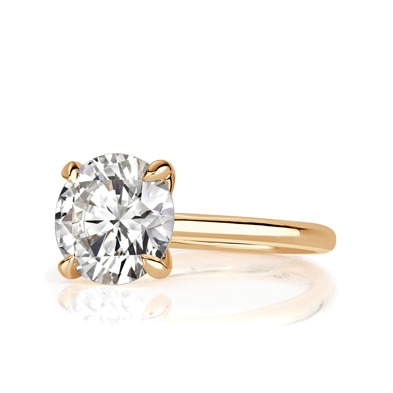 2.50ct Round Brilliant Cut Diamond Engagement Ring