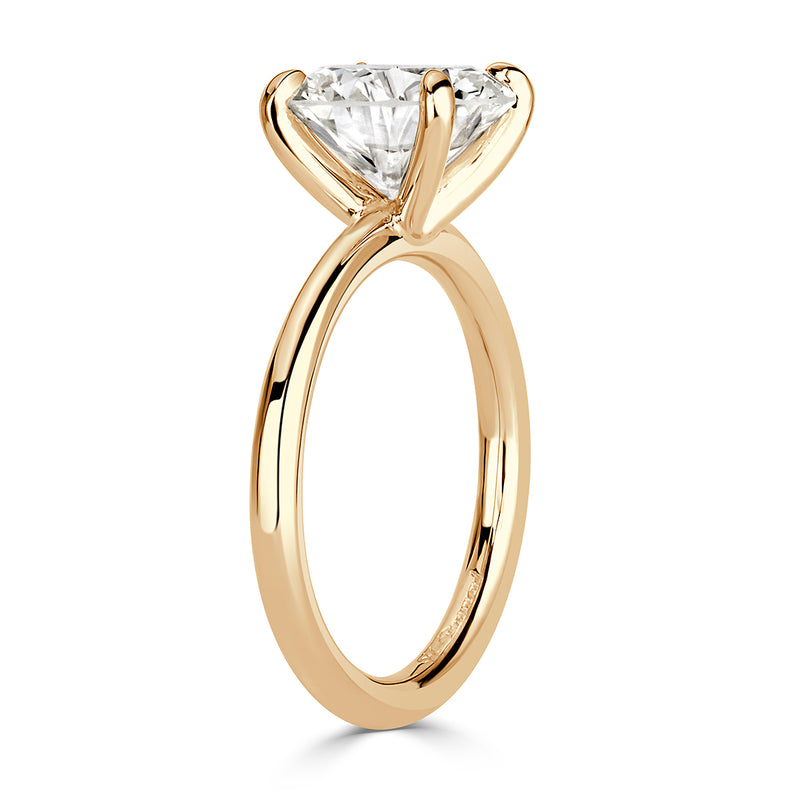 2.50ct Round Brilliant Cut Diamond Engagement Ring