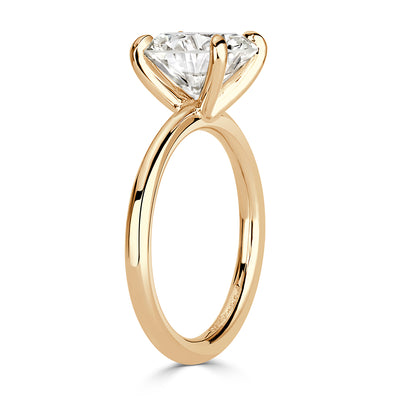 2.50ct Round Brilliant Cut Diamond Engagement Ring