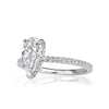 1.56ct Pear Shape Diamond Engagement Ring